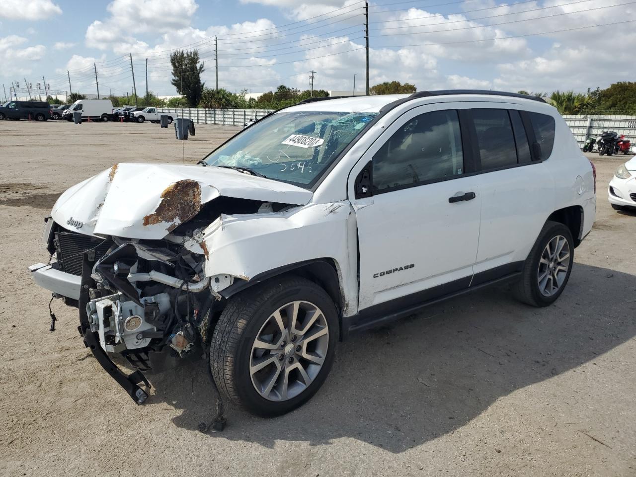 2016 Jeep Compass Sport vin: 1C4NJCBA8GD775045