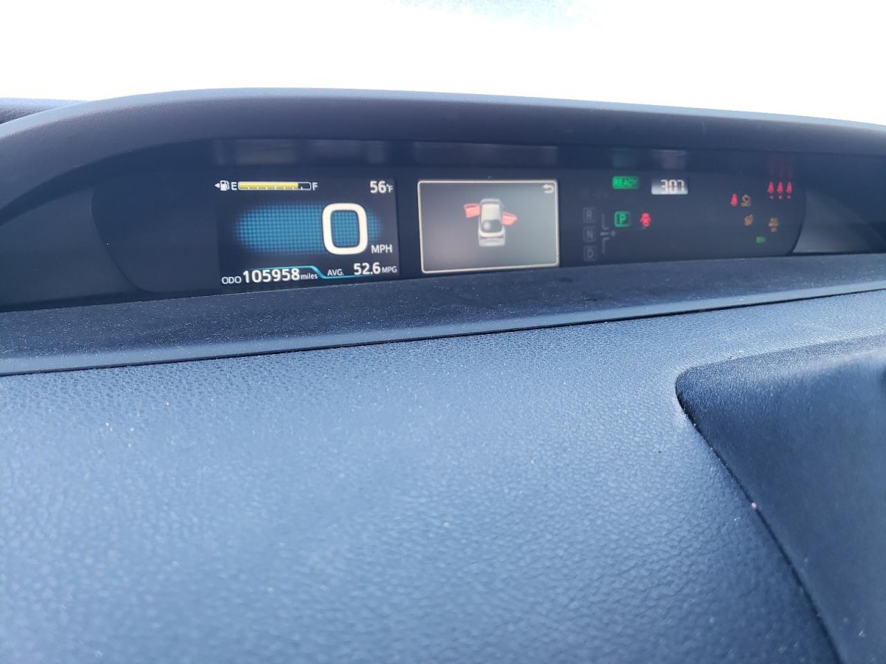 VIN: JTDKARFU0K3077165 2019 TOYOTA PRIUS