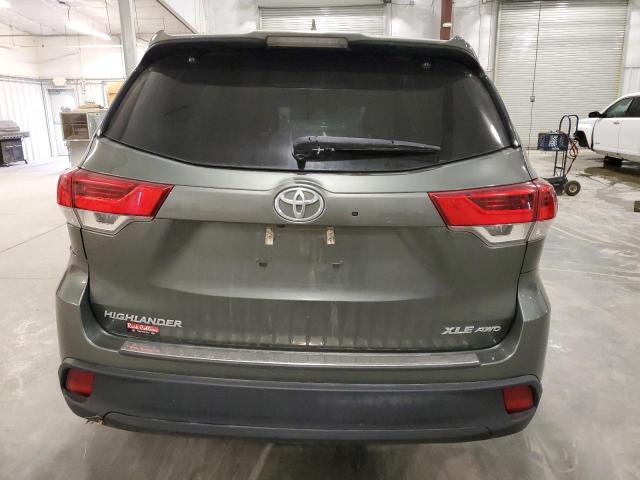 VIN 5TDJZRFH6KS703159 2019 Toyota Highlander, SE no.6