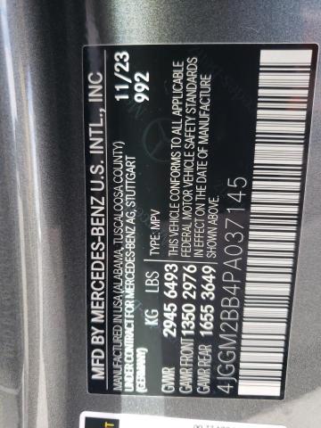 2023 MERCEDES-BENZ EQE SUV 35 - 4JGGM2BB4PA037145