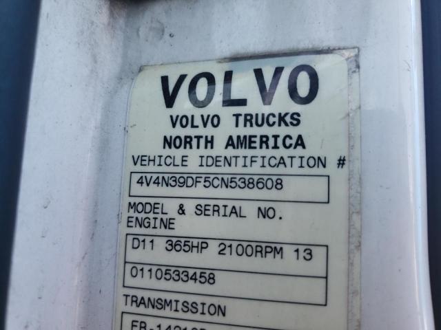 Lot #2452785398 2012 VOLVO VN VNL salvage car