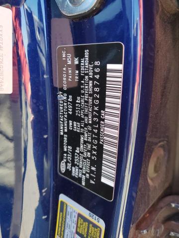 2019 Kia Optima Lx VIN: 5XXGT4L37KG287468 Lot: 48753684