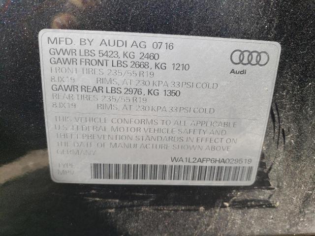 VIN WA1L2AFP6HA029519 2017 Audi Q5, Premium Plus no.13