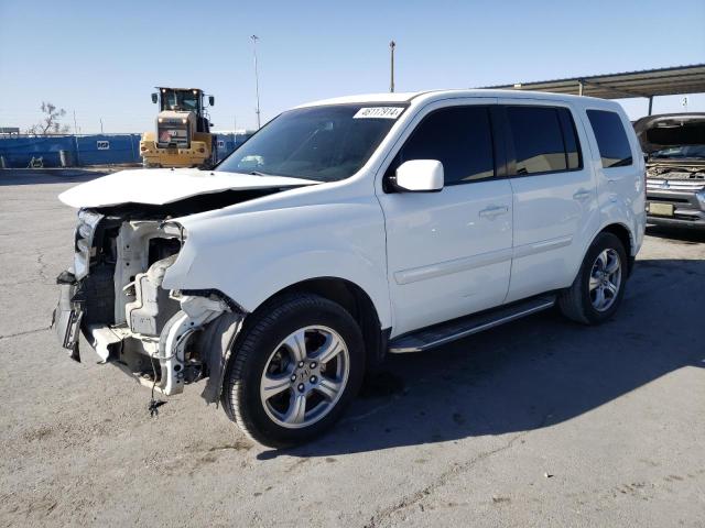 Lot #2411218085 2012 HONDA PILOT EXL salvage car