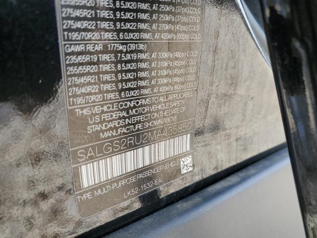 VIN SALGS2RU2MA435850 2021 Land Rover Range Rover,... no.14