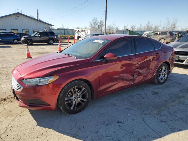 VIN 3FA6P0HD8JR205201 2018 Ford Fusion, SE no.1