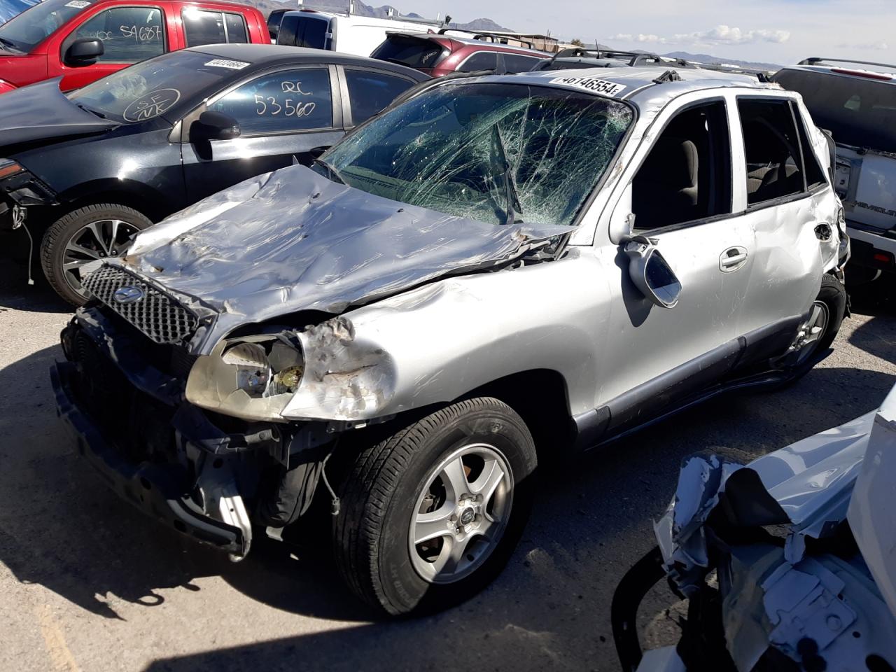 KM8SB12B24U646092 2004 Hyundai Santa Fe Gl