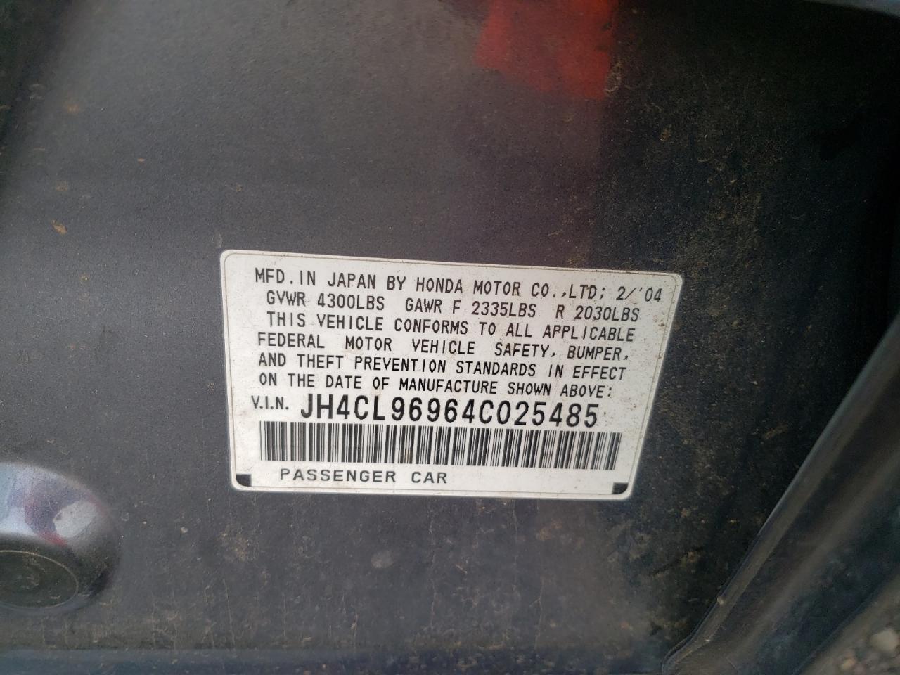 JH4CL96964C025485 2004 Acura Tsx