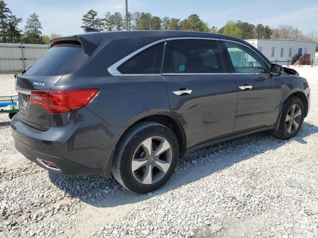 VIN 5FRYD3H26EB013583 2014 Acura MDX no.3