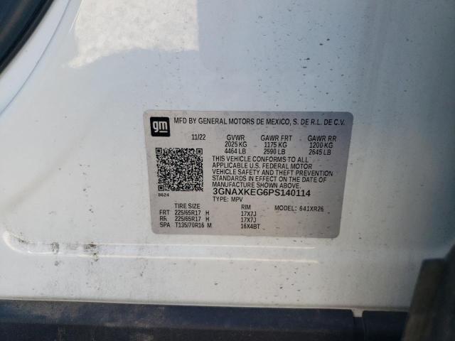 2023 CHEVROLET EQUINOX LT - 3GNAXKEG6PS140114