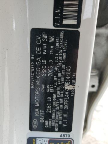 2017 KIA FORTE LX - 3KPFL4A75HE144845