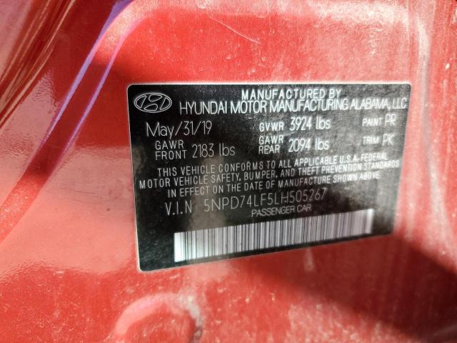 2020 HYUNDAI ELANTRA SE - 5NPD74LF5LH505267