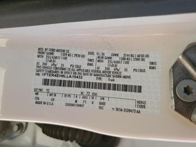 2020 FORD RANGER XL - 1FTER4EH8LLA15432