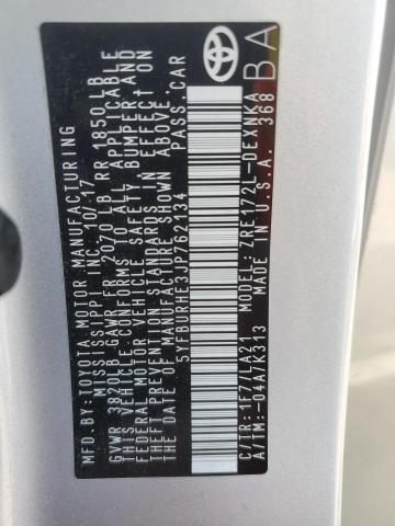 2018 TOYOTA COROLLA L - 5YFBURHE3JP762134