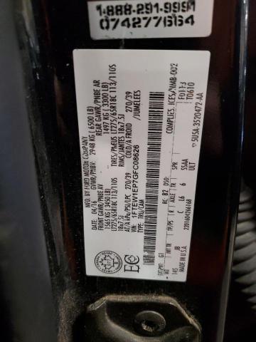2016 FORD F150 SUPER - 1FTEW1EP7GFC08626