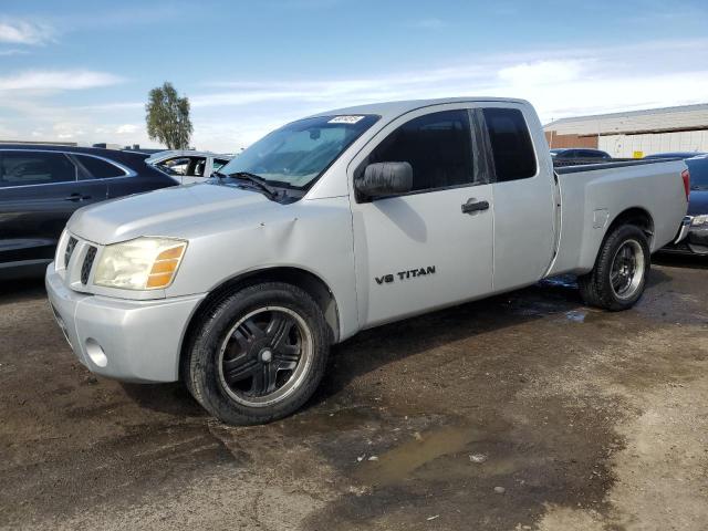 NISSAN TITAN XE 2005 silver  gas 1N6AA06A15N513766 photo #1