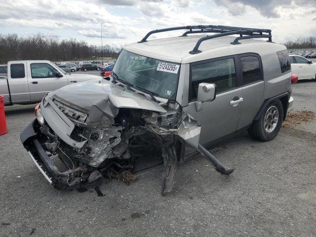 TOYOTA FJ CRUISER 2012 silver  gas JTEBU4BF5CK125778 photo #1