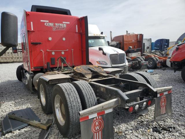 KENWORTH T680 2024 red  diesel 1XKYD49X7RJ263631 photo #4