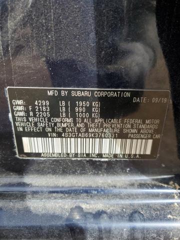 2019 SUBARU IMPREZA - 4S3GTAB69K3760331