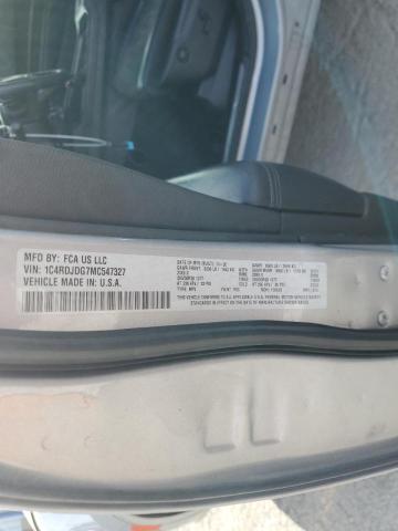 2021 DODGE DURANGO GT - 1C4RDJDG7MC547327