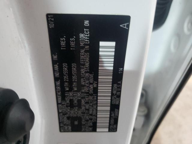 2022 TOYOTA HIGHLANDER - 5TDFZRBH5NS161441