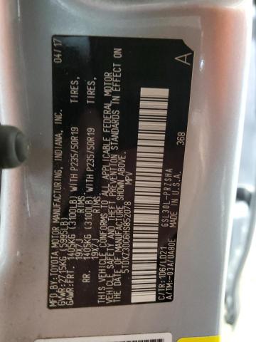 2017 TOYOTA SIENNA SE - 5TDXZ3DC6HS852078