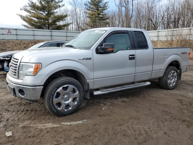 FORD F150 SUPER 2010 silver 4dr ext gas 1FTEX1E89AFC48171 photo #1