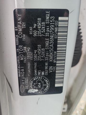 2022 HYUNDAI KONA LIMIT - KM8K5CA36NU799153