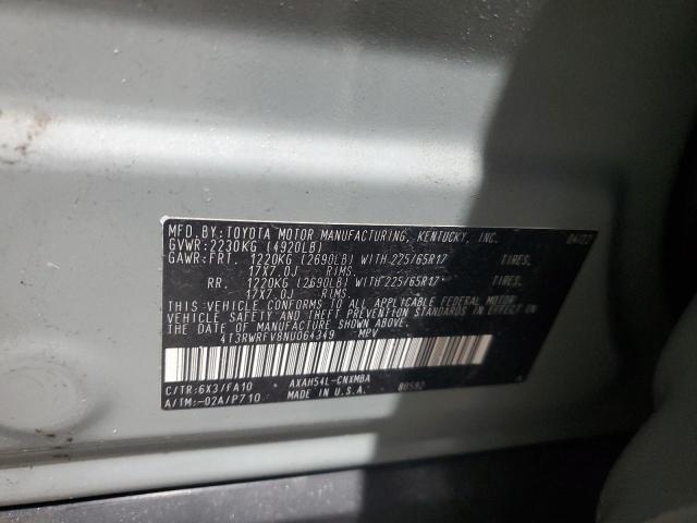 2022 TOYOTA RAV4 XLE - 4T3RWRFV8NU064349