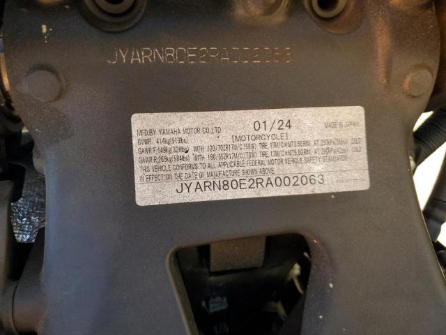 2024 YAMAHA MTM890 JYARN80E2RA002063