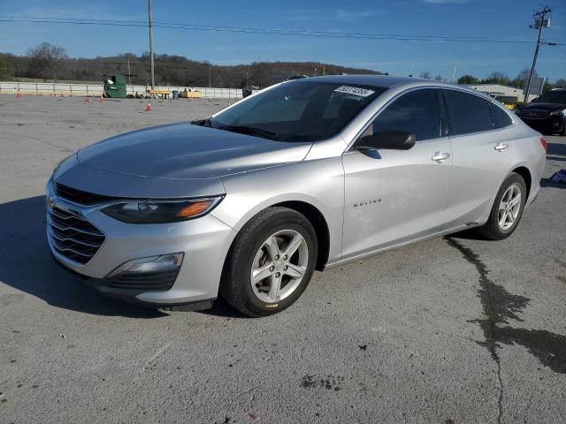 CHEVROLET MALIBU LS 2019 silver  gas 1G1ZB5ST0KF178456 photo #1