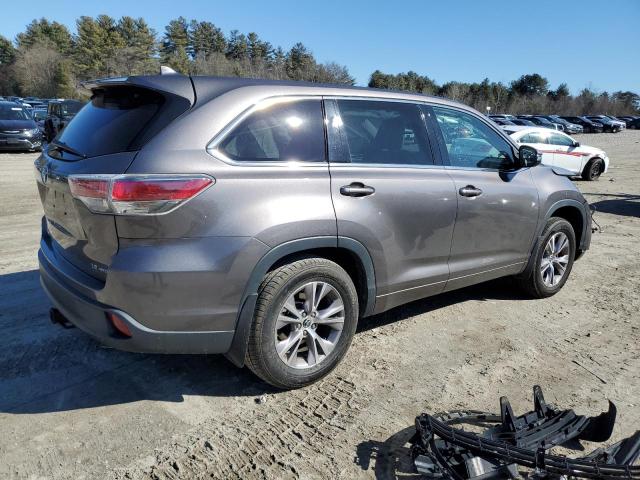 Vin: 5tdbkrfh9gs258058, lot: 47532565, toyota highlander le 20163
