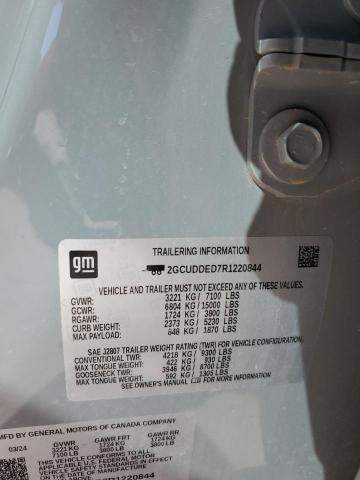 2024 CHEVROLET SILVERADO - 2GCUDDED7R1220844