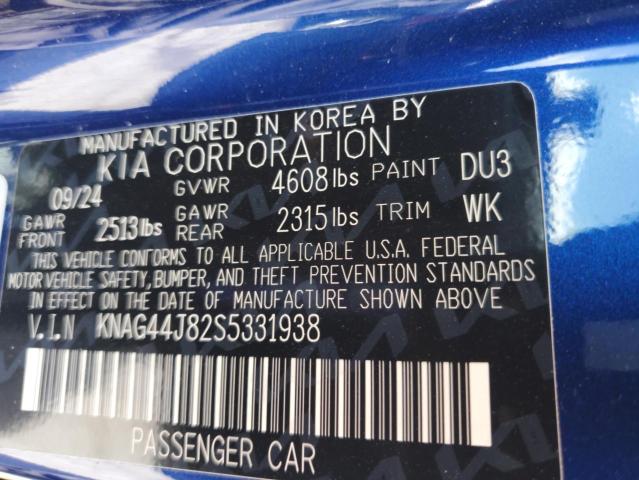 2025 KIA K5 GT KNAG44J82S5331938