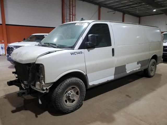 GMC SAVANA G25 2020 white  gas 1GTW7BFP9L1206342 photo #1