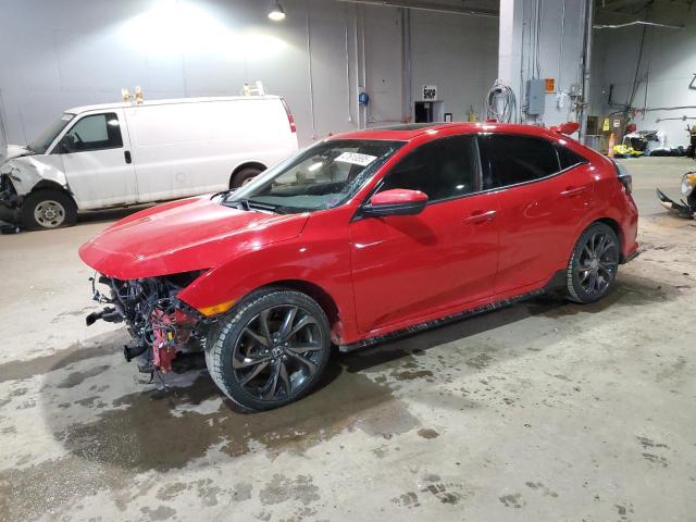 Vin: shhfk7g48ju305284, lot: 47610895, honda civic sport 2018 img_1