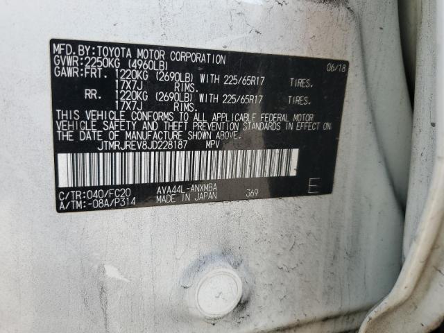 2018 TOYOTA RAV4 HV LE JTMRJREV8JD228187