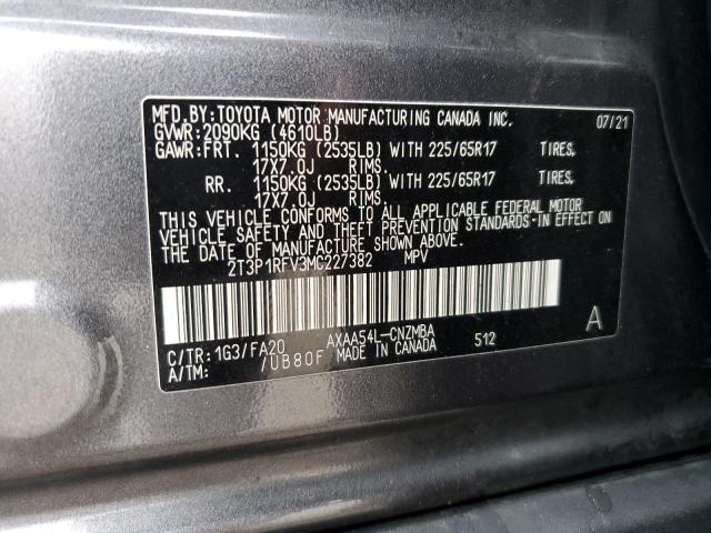 2021 TOYOTA RAV4 XLE - 2T3P1RFV3MC227382