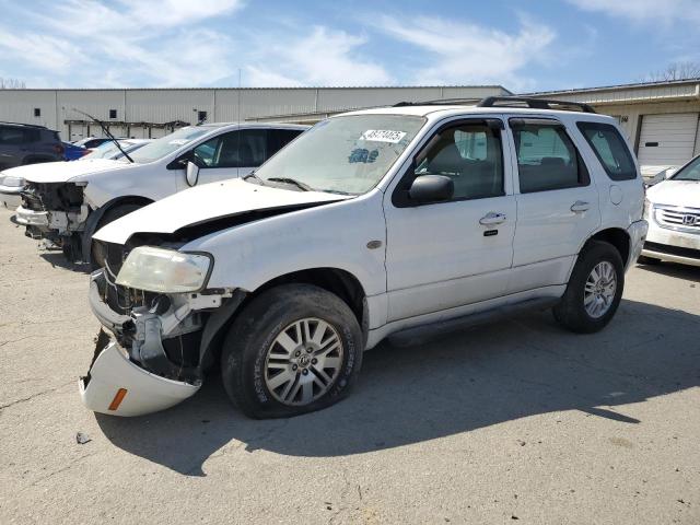 MERCURY MARINER 2005 white  gas 4M2YU56Z65DJ16579 photo #1