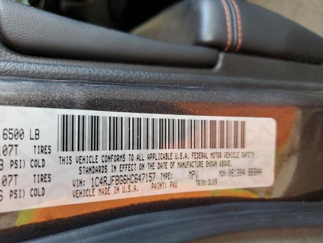 2017 JEEP GRAND CHER - 1C4RJFBG6HC647157