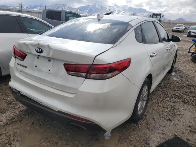 Vin: knagt4l30g5084544, lot: 48400105, kia optima lx 20163