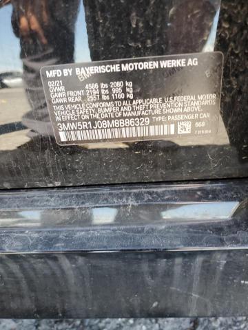 2021 BMW 330I - 3MW5R1J08M8B86329