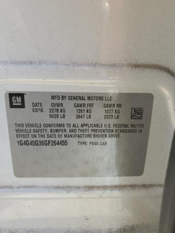 2016 BUICK LACROSSE S - 1G4G45G36GF264455