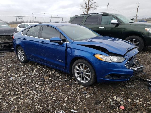Vin: 3fa6p0lu9hr385385, lot: 48885275, ford fusion se hybrid 20174
