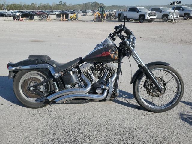 HARLEY-DAVIDSON FXSTI 2004 black  gas 1HD1BVB104Y085140 photo #1