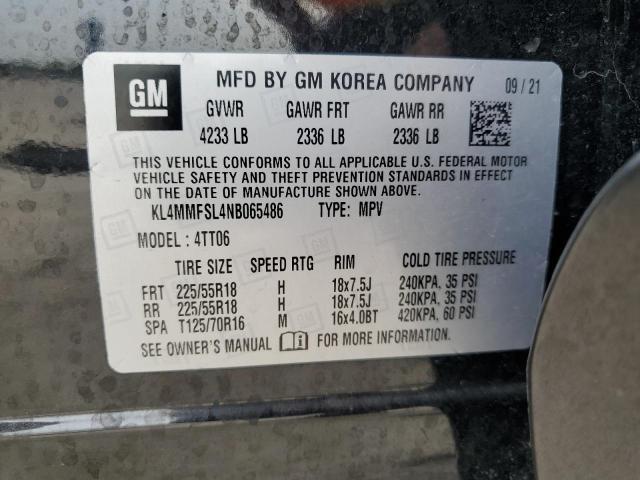 2022 BUICK ENCORE GX - KL4MMFSL4NB065486