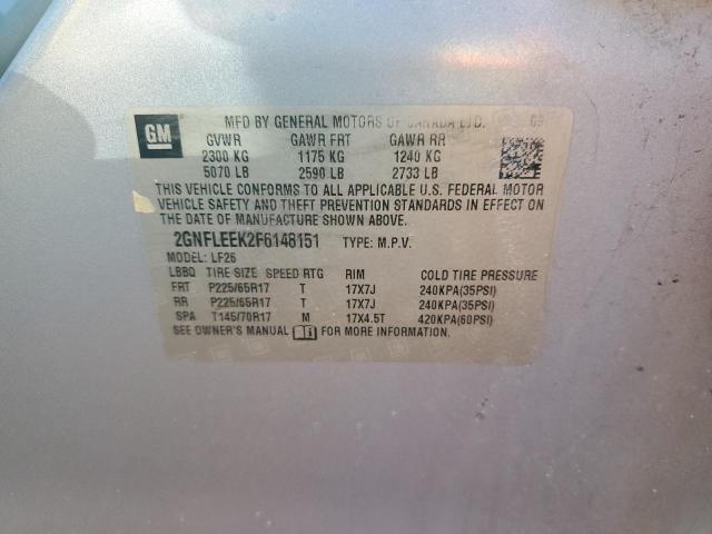 2015 CHEVROLET EQUINOX LS - 2GNFLEEK2F6148151