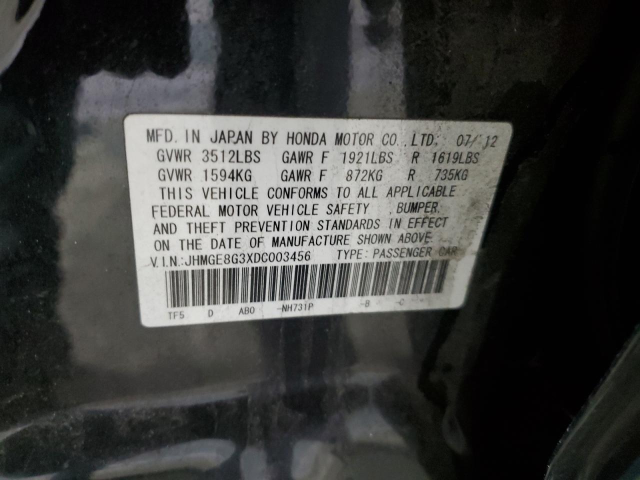 Honda Fit 2013