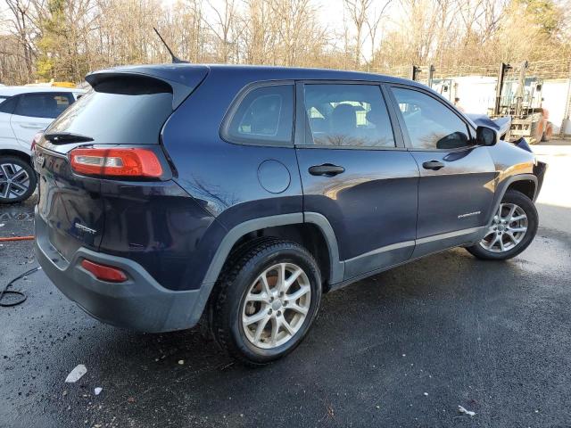 JEEP CHEROKEE S 2014 blue  gas 1C4PJLAB6EW258766 photo #4