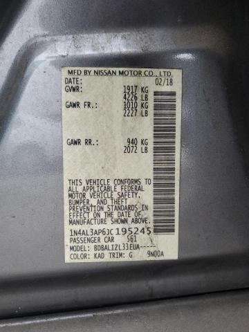 2018 NISSAN ALTIMA 2.5 - 1N4AL3AP6JC195245